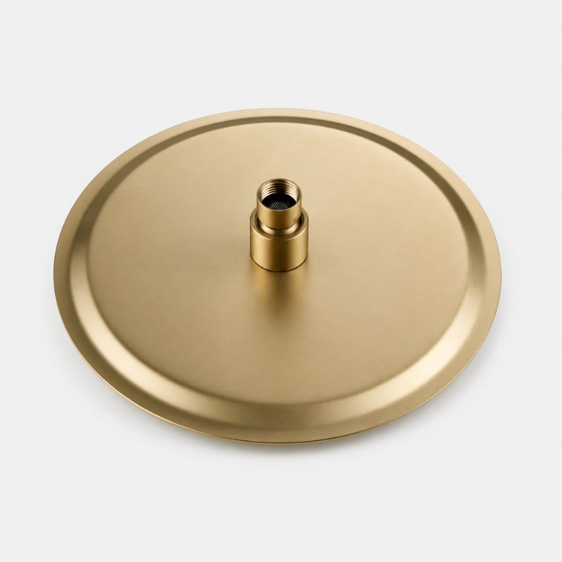 AUREA – Colonne de douche thermostatique en or brossé avec ciel de douche