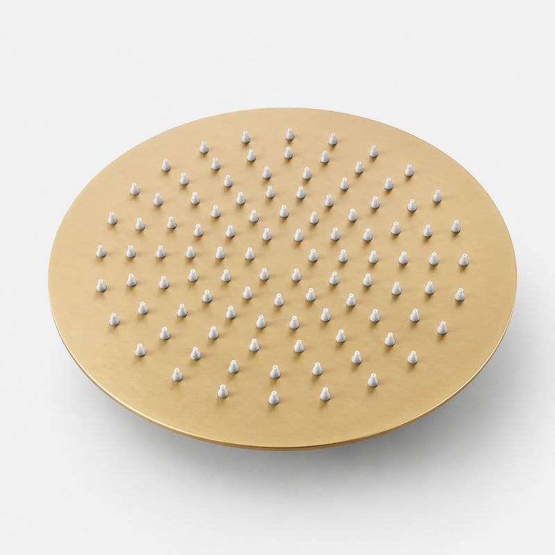 AUREA – Colonne de douche thermostatique en or brossé avec ciel de douche