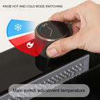 Évier de cuisine en inox avec robinet cascade et affichage digital