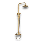 Colonne de Douche en Laiton Antique