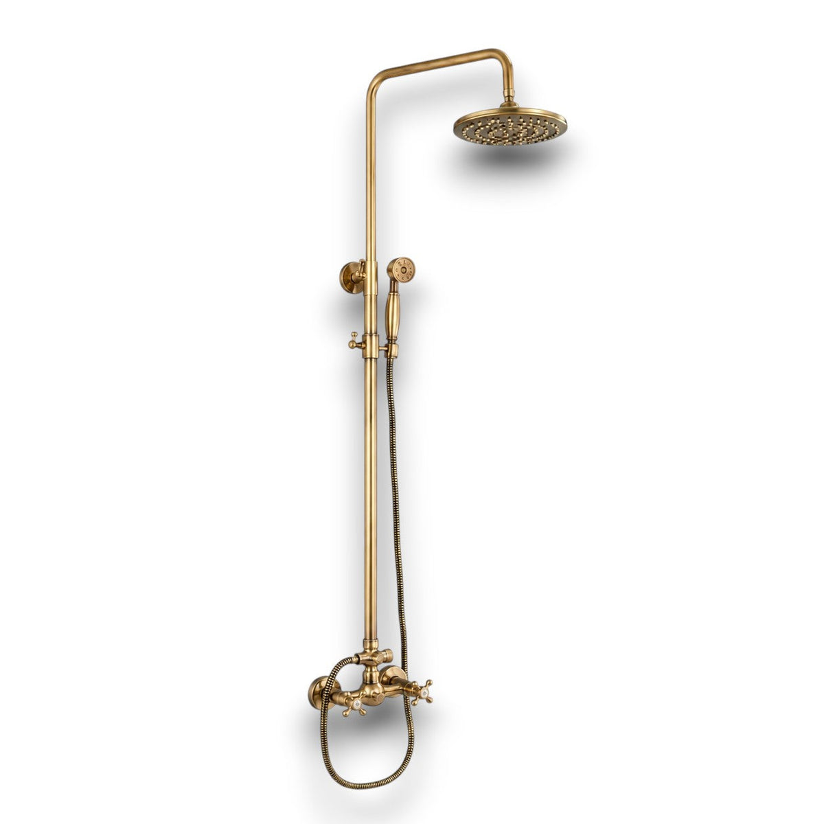 Colonne de Douche en Laiton Antique