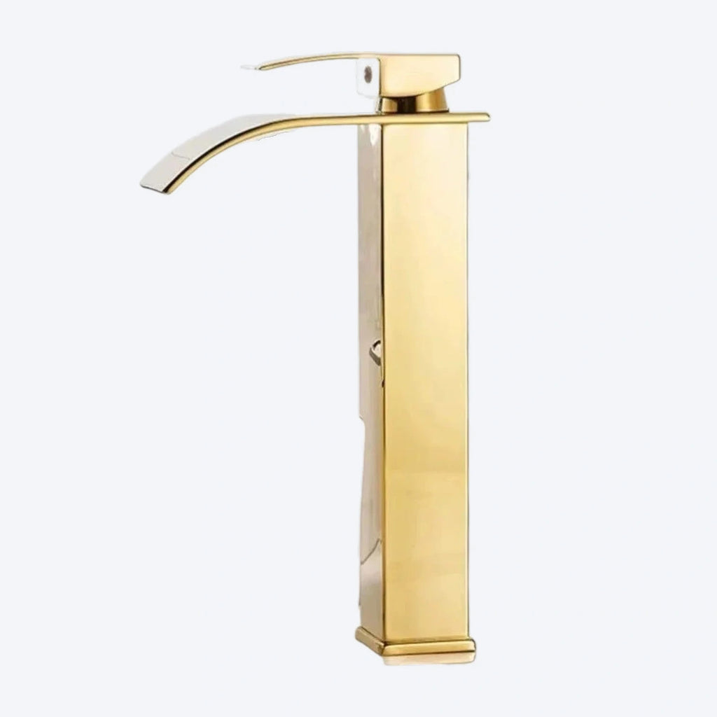 FONTE — Robinet de salle de bain cascade or long