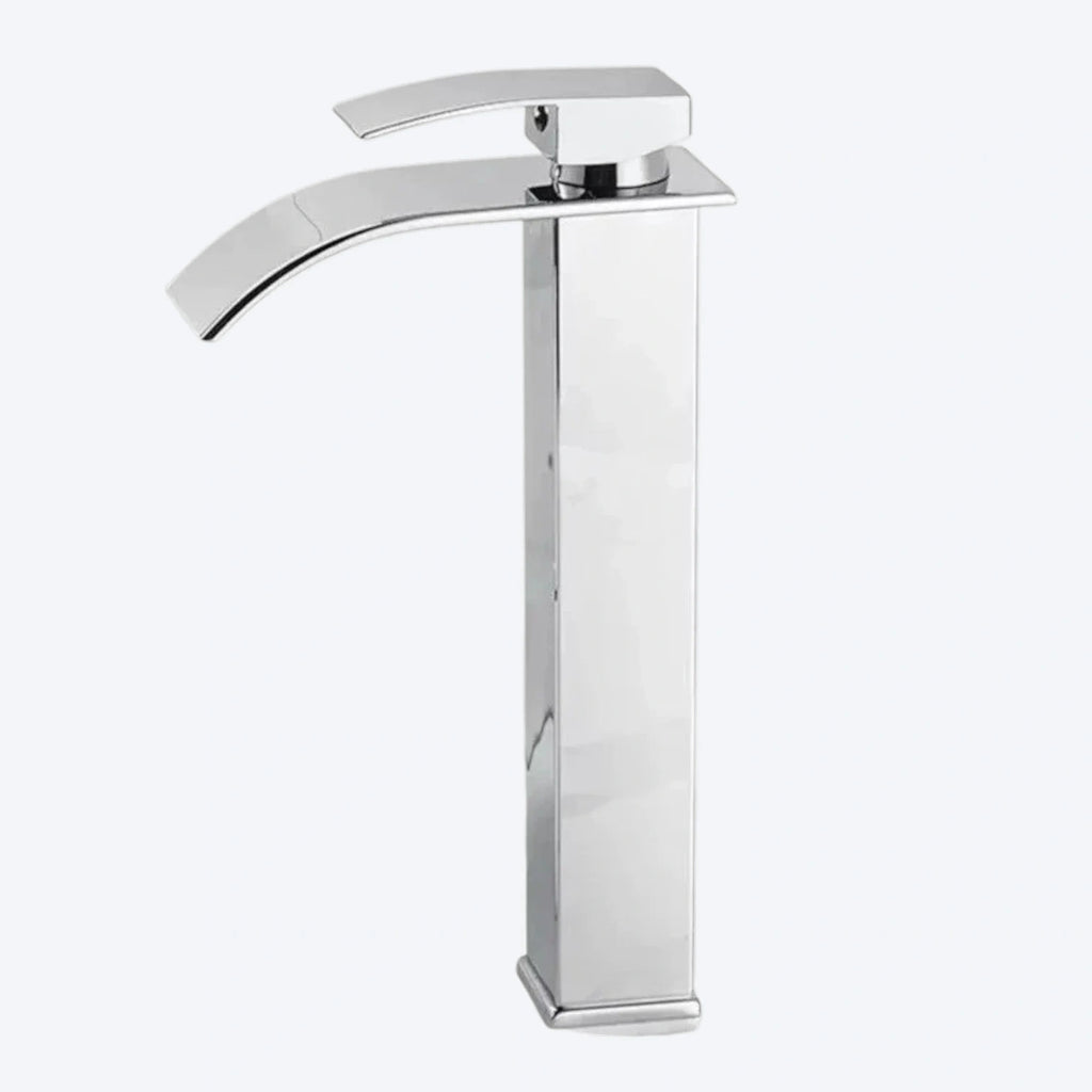 FONTE — Robinet de salle de bain cascade chrome long
