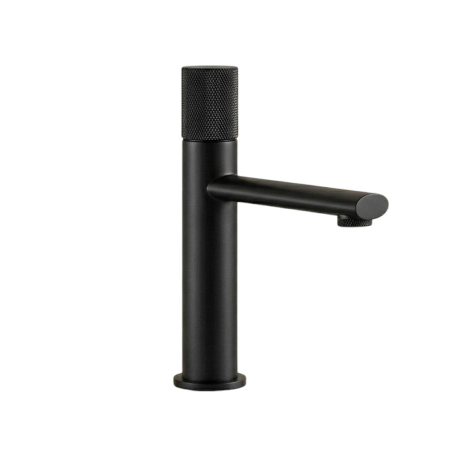 STRIA — Robinet de salle de bain en laiton noir mat