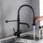 3-Way Kitchen Mixer with Pull-Out Hand Shower - ORIO