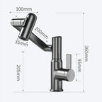 Mitigeur de lavabo orientable avec affichage digital