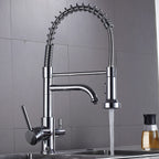 3-Way Kitchen Mixer with Pull-Out Hand Shower - ORIO