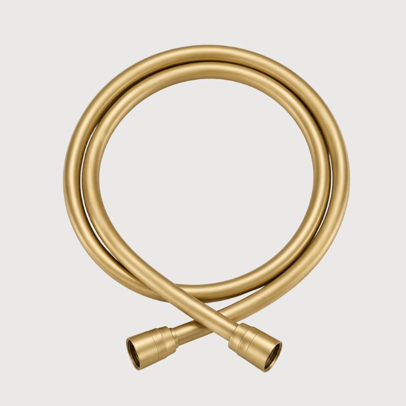 AUREA – Colonne de douche thermostatique en or brossé avec ciel de douche