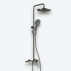 SOREN — Colonne de douche thermostatique gris brossé