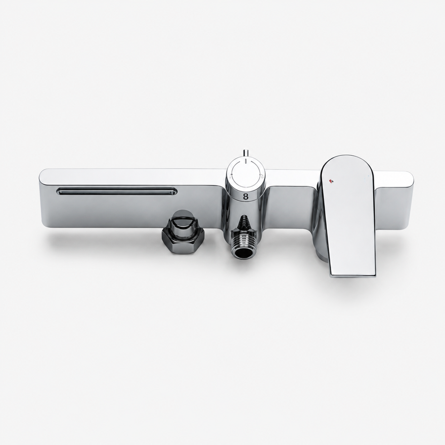 SOREN — Colonne de douche thermostatique chrome