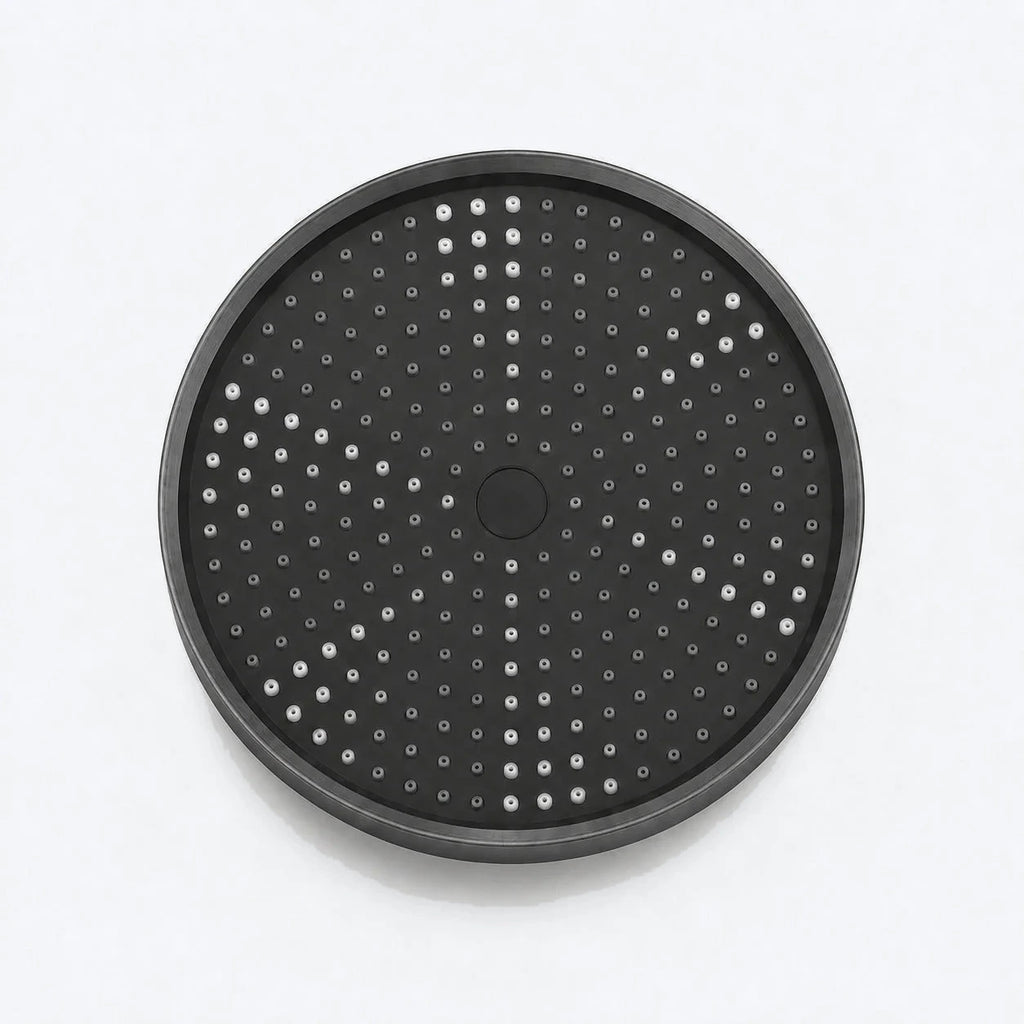 SOREN — Colonne de douche thermostatique gris brossé