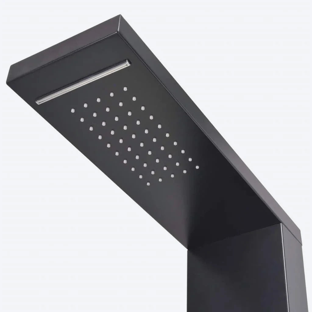 VAREN — Colonne de douche hydromassante noire
