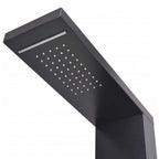 Colonne de Douche Hydromassante Noire