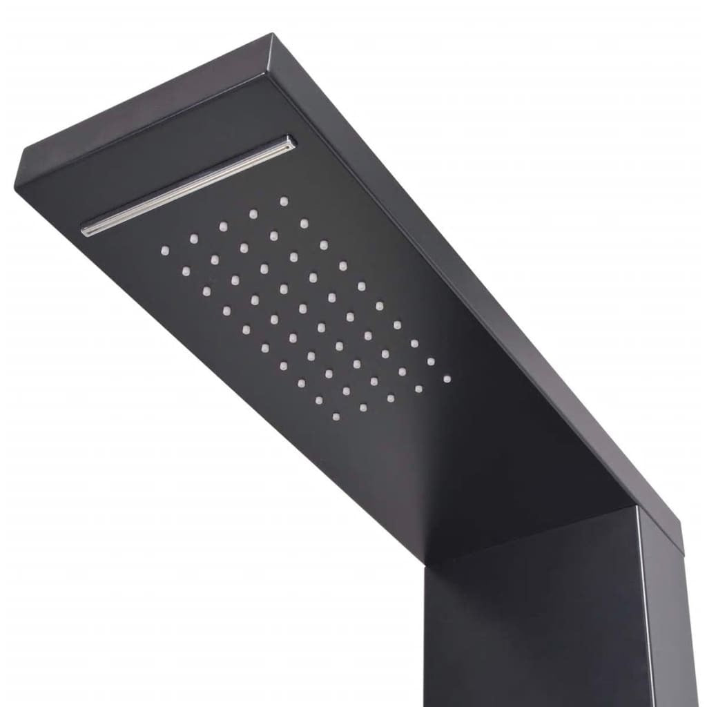 Colonne de Douche Hydromassante Noire