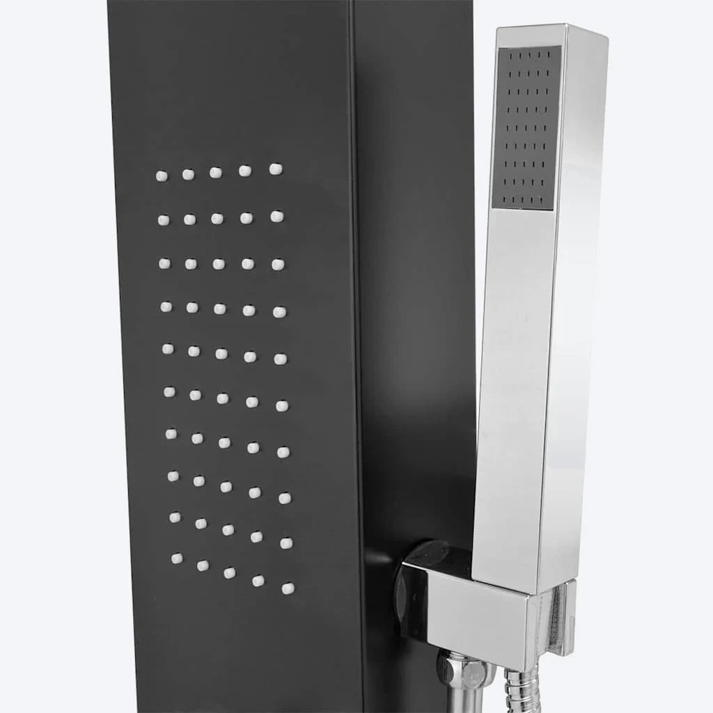 VAREN — Colonne de douche hydromassante noire