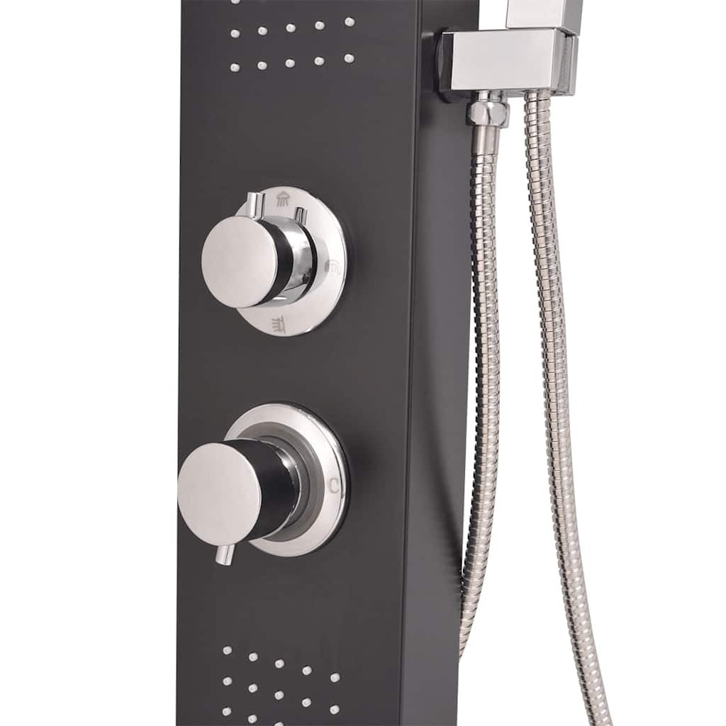 Colonne de Douche Hydromassante Noire