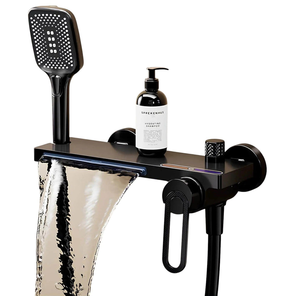 Robinet de Douche Baignoire Mural avec douchette
