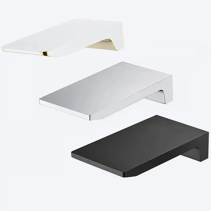 LARGO — Robinet mural cascade noir mat