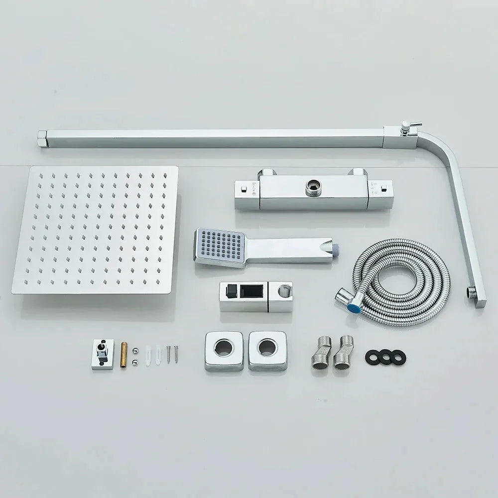 Colonne de Douche Thermostatique Chrome
