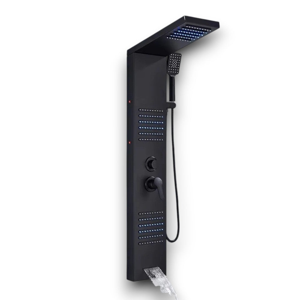 Colonne de Douche Hydromassante Noir