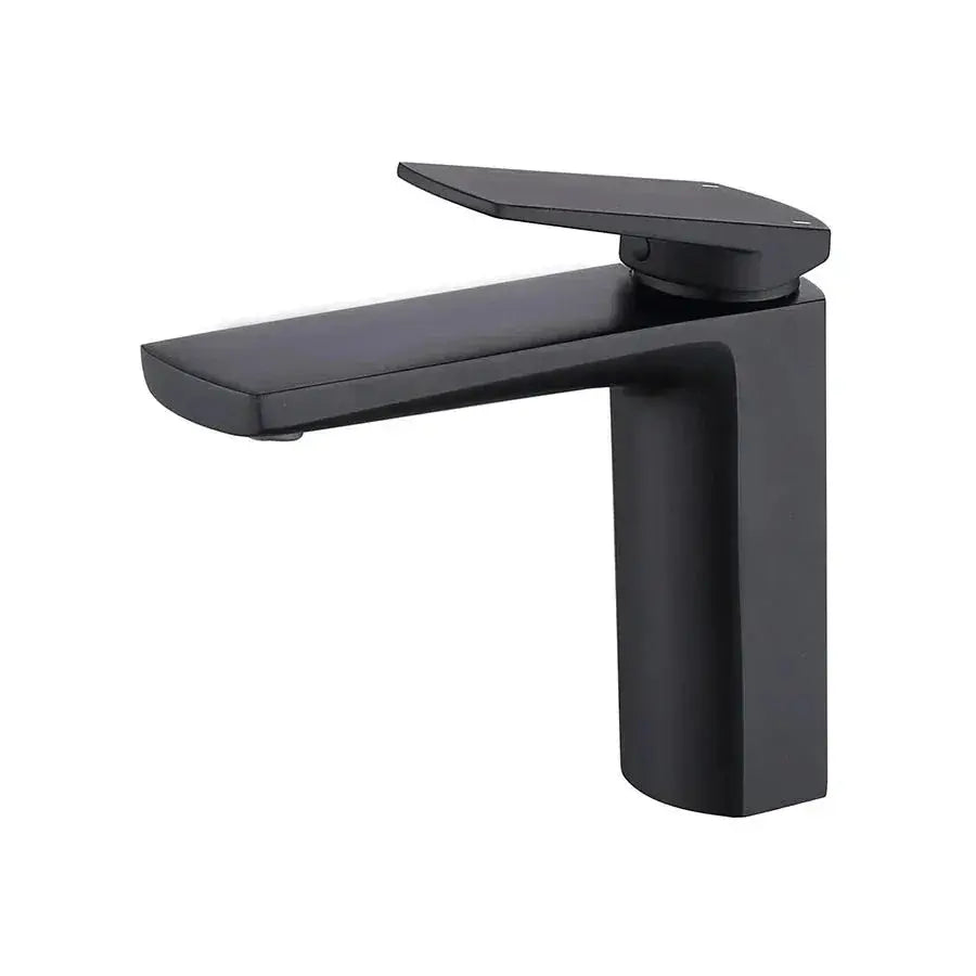 Robinet de Salle de Bain en Laiton Noir mat