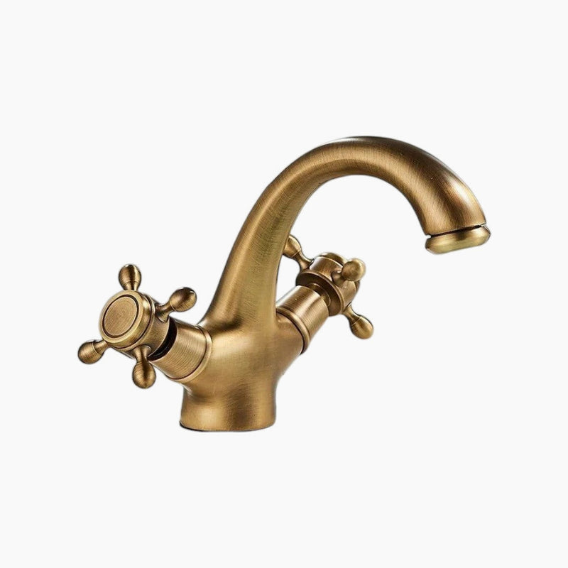 AUBRY — Antique Brass Bathroom Faucet