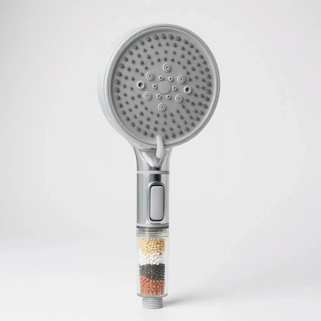 Pommeau de Douche Filtrant Anti-Calcaire
