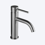 TILIO — Robinet de salle de bain gris brossé