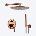 ORIO DUO — Colonne de douche encastrable or rose brossé