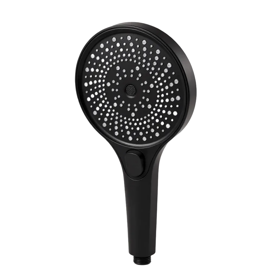 ROTONDO — Pommeau de douche haute pression — Noir