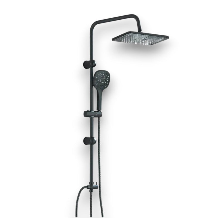 QUARO ESSENTIEL — Colonne de douche noir mat