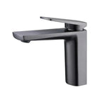 Robinet de Salle de Bain en Laiton Gris brossé