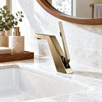 VECTRA — Robinet de salle de bain en laiton or brossé
