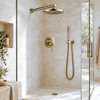 ORIO DUO — Colonne de douche encastrable or brossé
