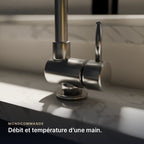 Mitigeur de cuisine rabattable sous fenêtre - ALBA