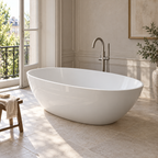 Baignoire îlot Olverton WILA II blanc — suite parisienne