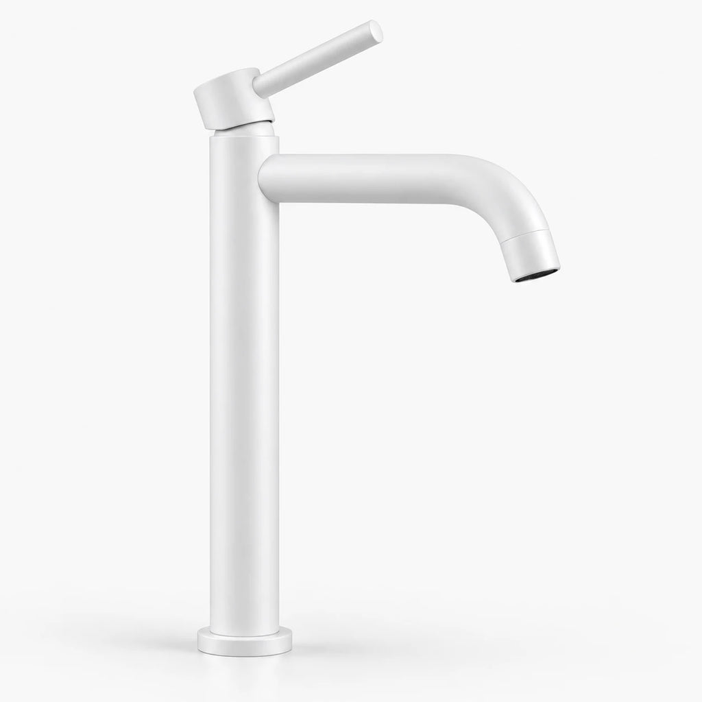 Mitigeur de lavabo haut à bec arrondi