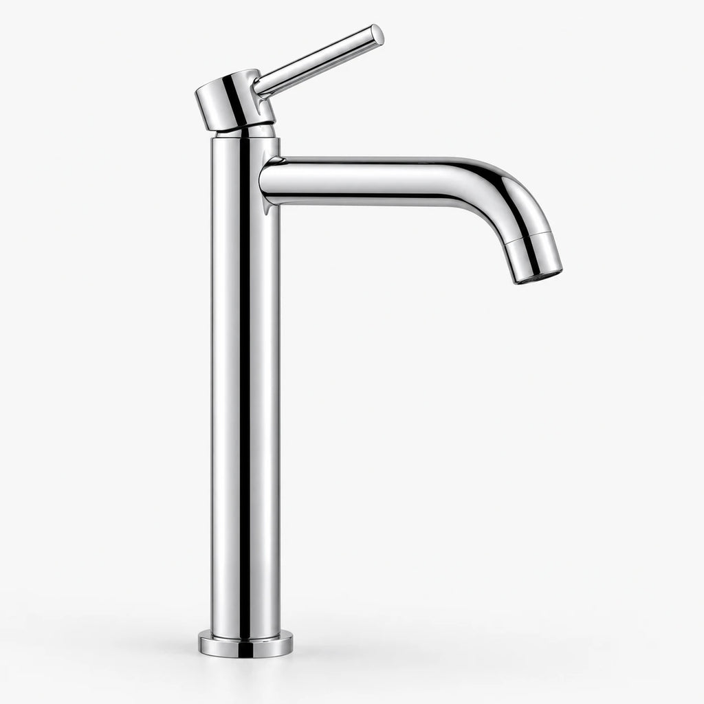 Mitigeur de lavabo haut à bec arrondi