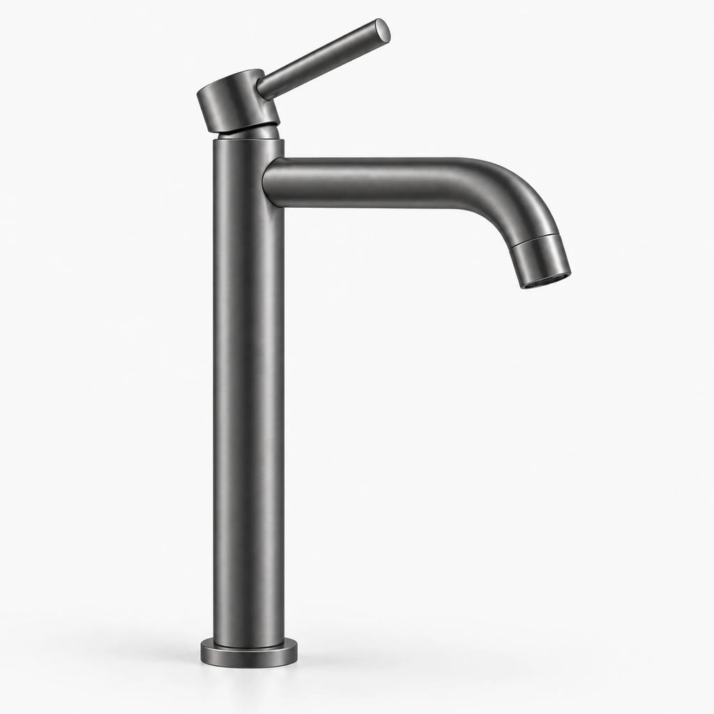 Mitigeur de lavabo haut à bec arrondi