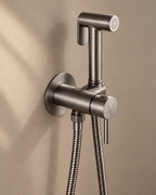 Douchette HYGÖ — Gris brossé — Second angle #Gris brossé