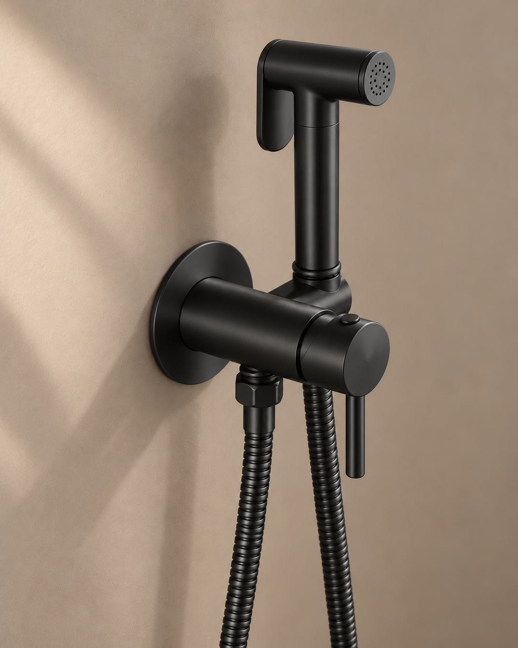 Douchette HYGÖ — Noir mat — Second angle #Noir mat