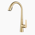 Kitchen mixer tap with pull-out spray head