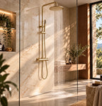 Colonne de douche thermostatique or brossé - ALTO