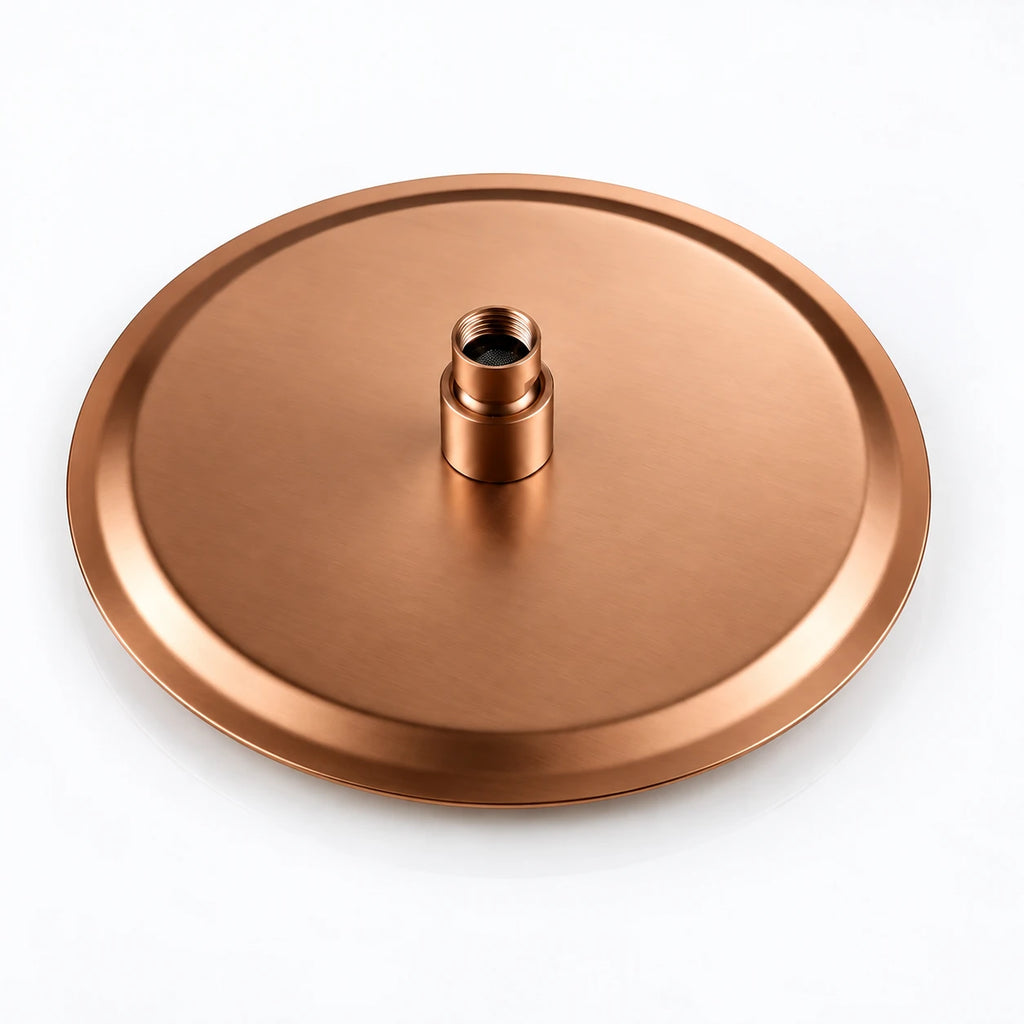 Colonne de douche thermostatique or rose brossé - ALTO