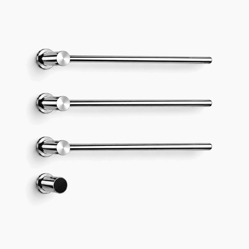Sèche-serviettes RIÖ 3 barres finition chrome
