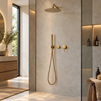 Colonne de douche encastrée or brossé - VELA